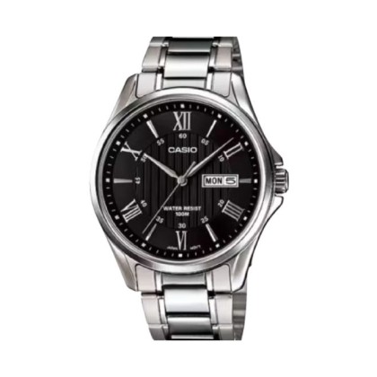 Casio General MTP-1384D-1AV Stainless Steel Men Watch